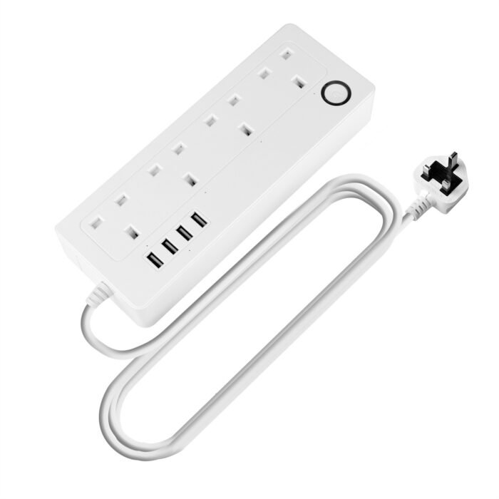Tuya Smart WiFi Plug with Alexa and Google Assistant support – UK power socket for smart home automation