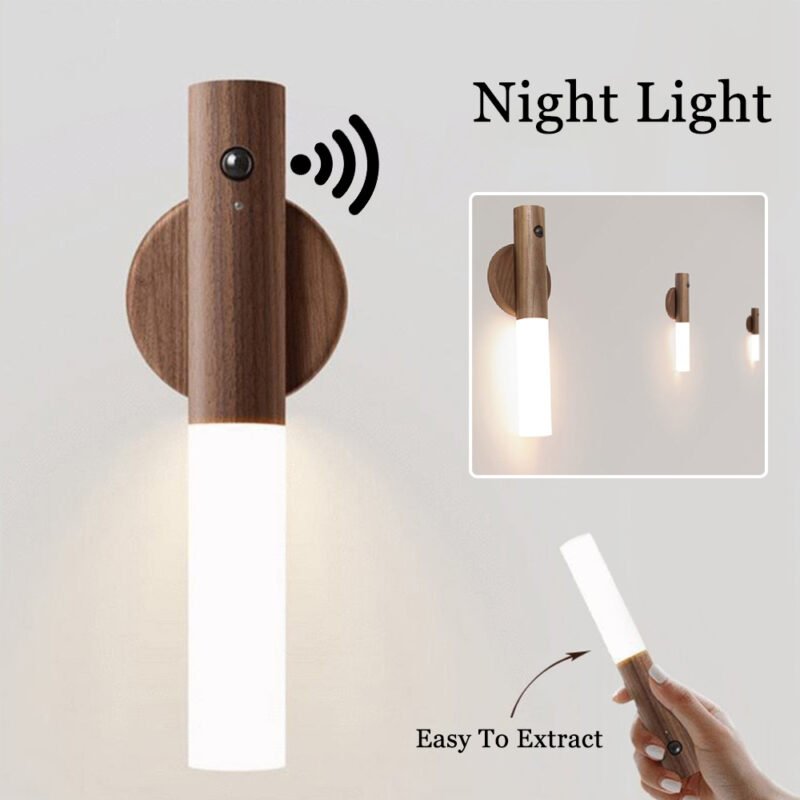 Colorful LED light illuminating a modern bedroom for mood lighting and home decor
